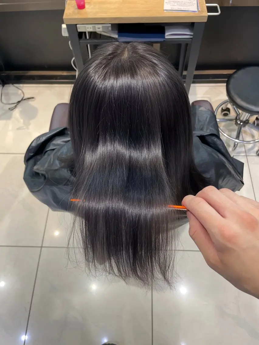 ロング ヘアカラー 🫧似合わせ艶カラー /平山🫧のヘアスタイル