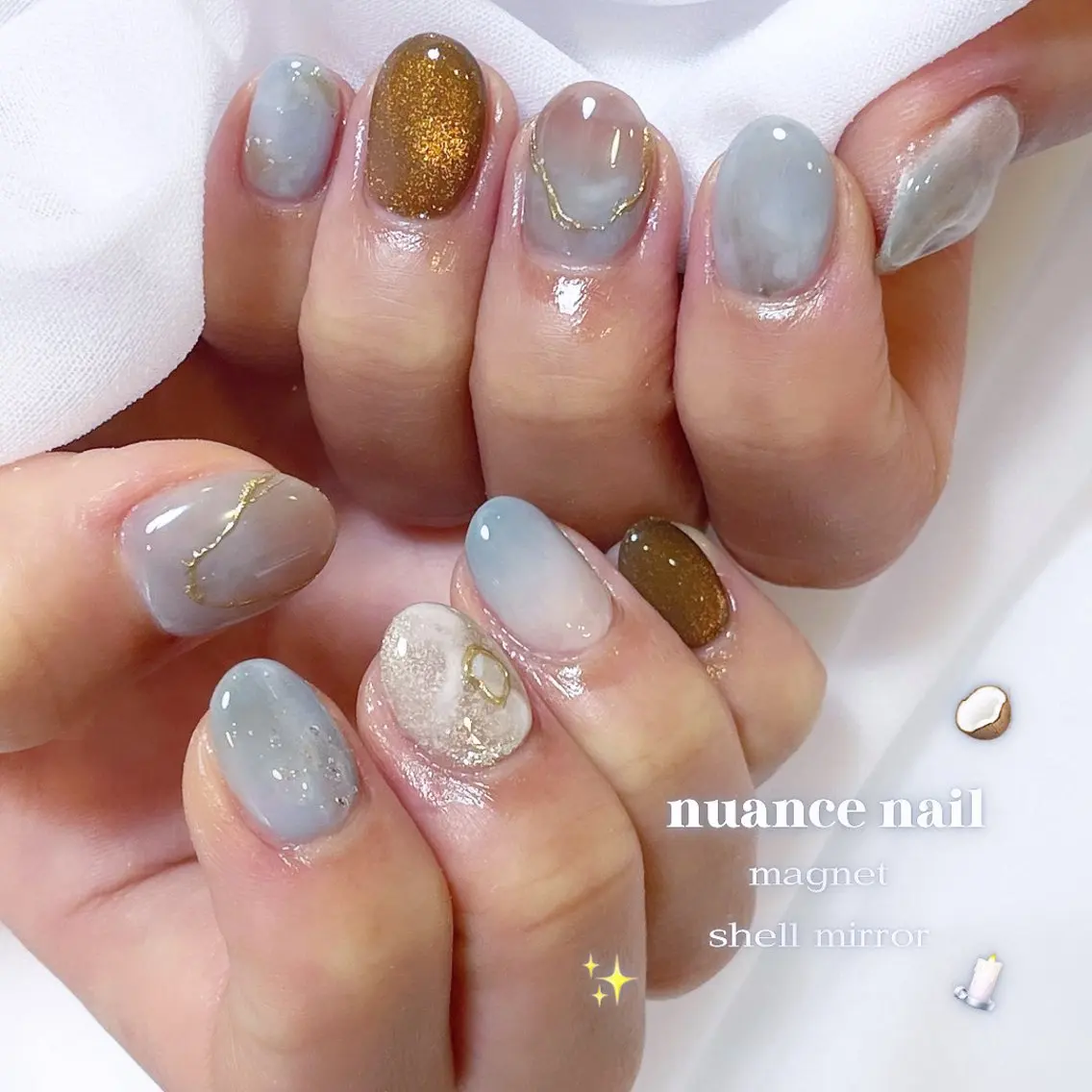 ネイル ハンドネイル Nailist Risaのネイルデザイン