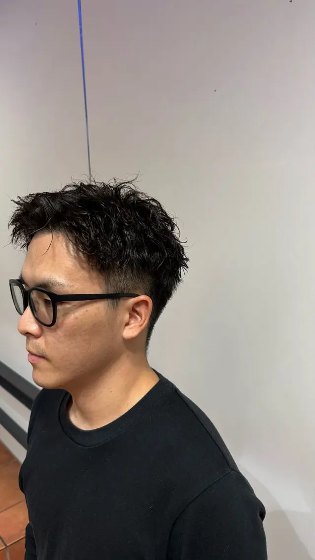 パーマ メンズ メンズパーマ 北田 あいみのヘアスタイル