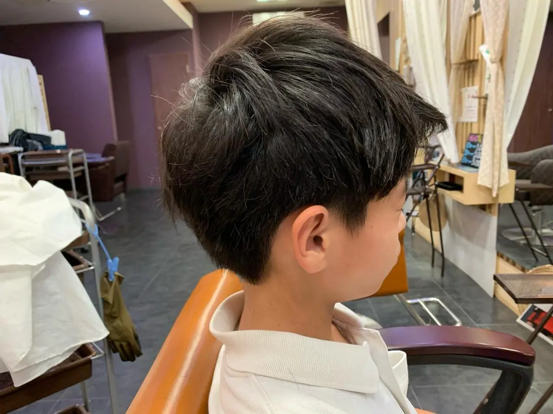 ショート メンズ キッズ メンズ特化西村 雄太のヘアスタイル
