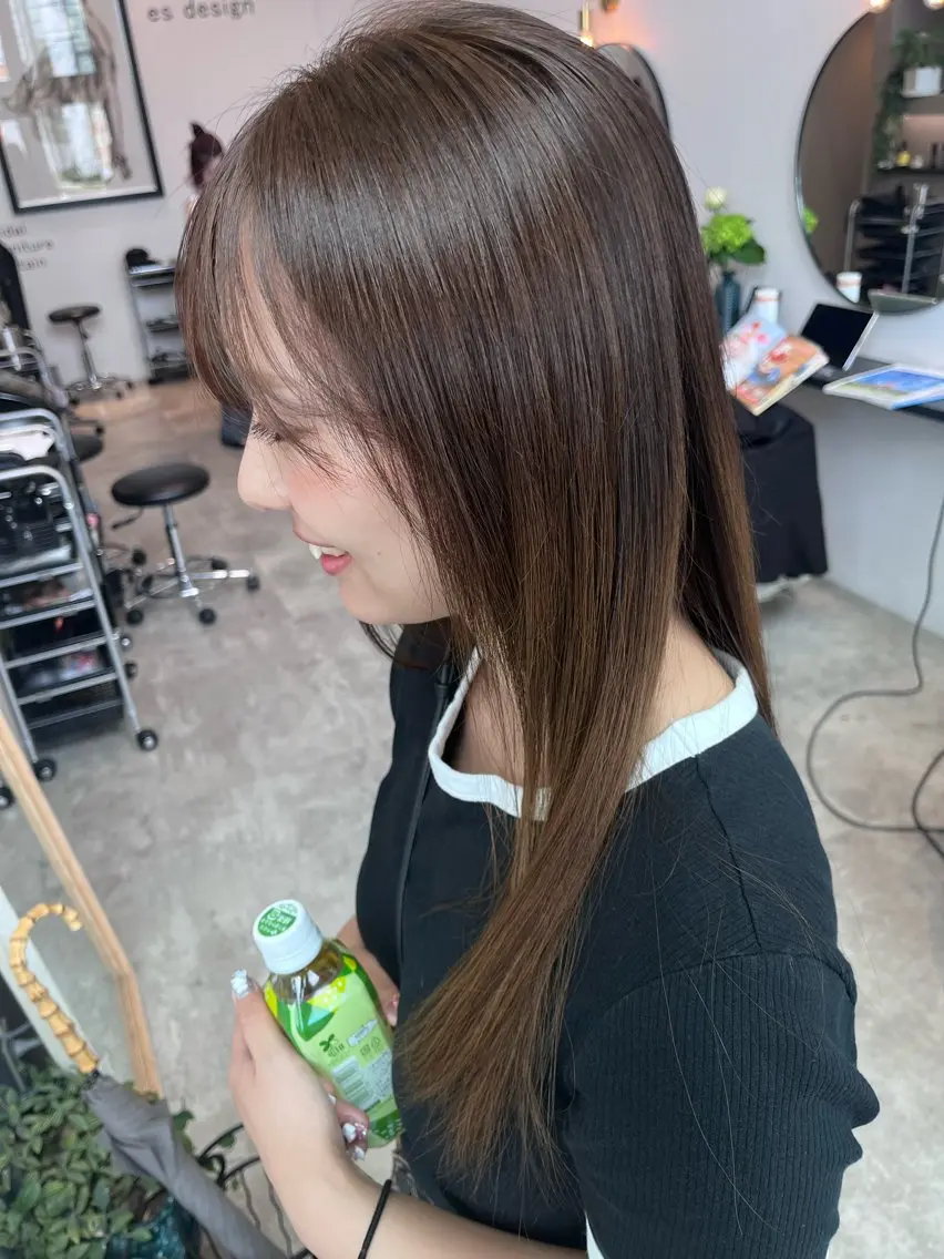 ロング 垢抜け/イメチェン color🦩ちあきのヘアスタイル