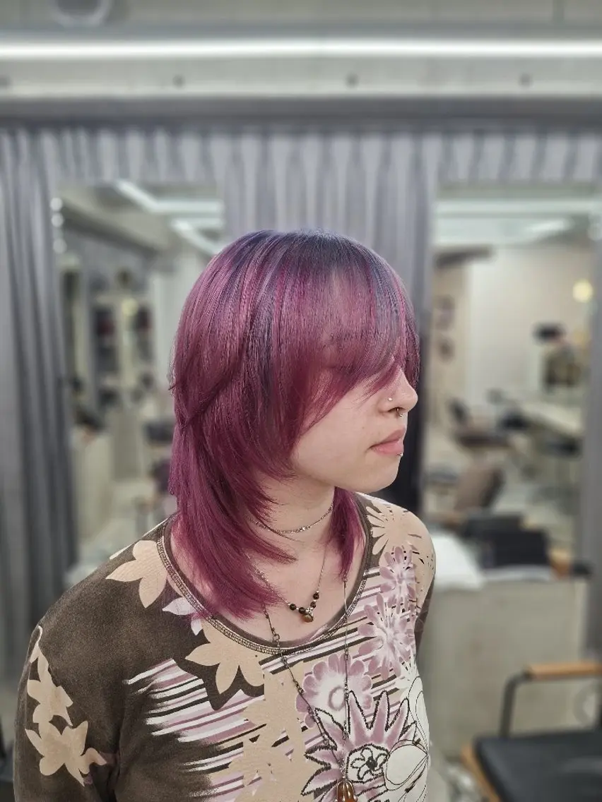 カラー ヘアカラー 今岸 寛子のヘアスタイル