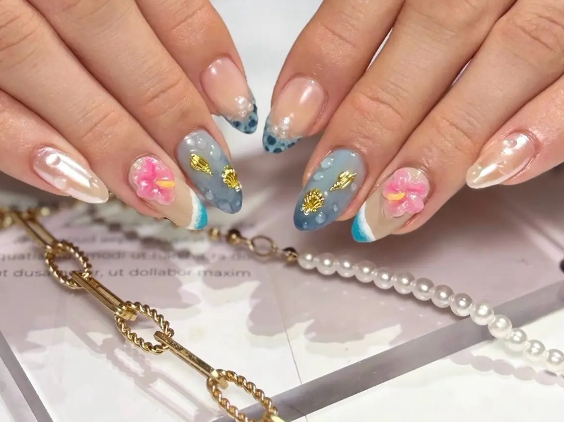 ネイル ハンドネイル Mnailsalon フィルイン対応サロンのネイルデザイン