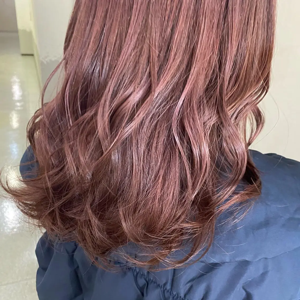 ミディアム カラー 清村 和音のヘアスタイル