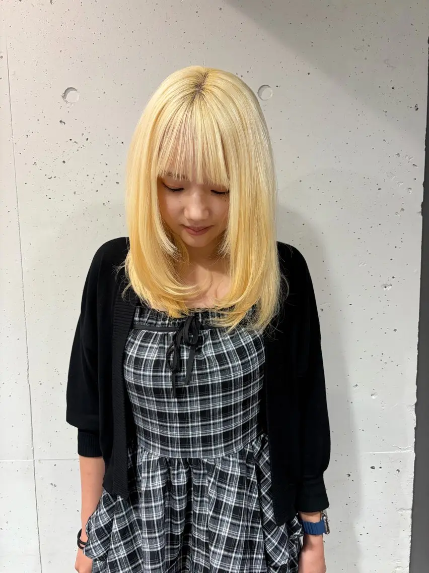 カラー 髙橋 紗奈のヘアスタイル