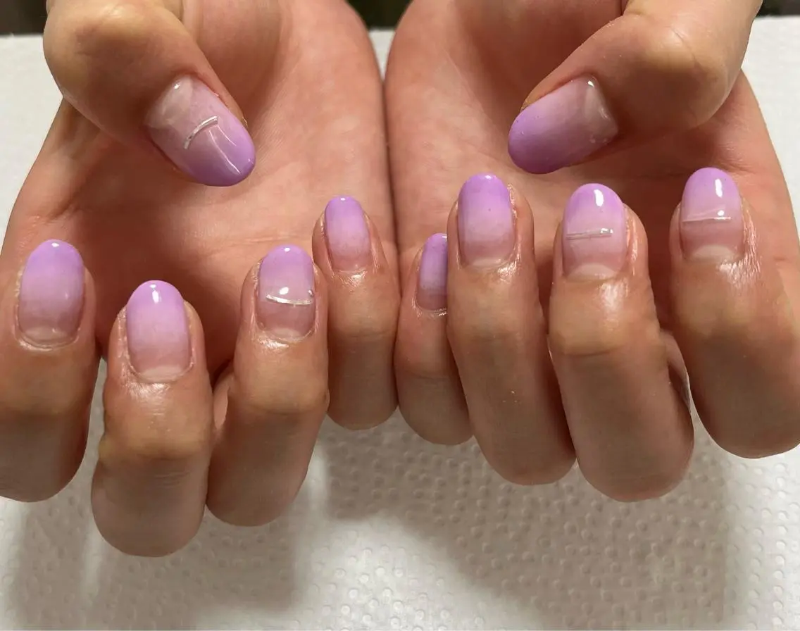 ネイル シンプルネイル nail M&Tのネイルデザイン