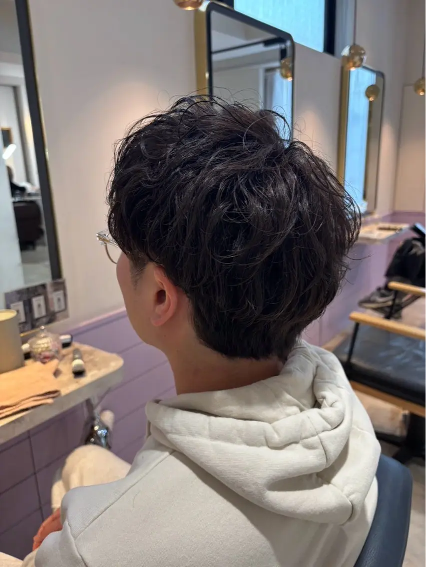 【メンズ限定】ツイストスパイラルパーマ🧑‍🦱の写真