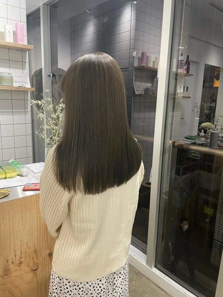[🔮リピーター様限定🔮]カット＋縮毛矯正＋aujua1stepトリートメントの写真