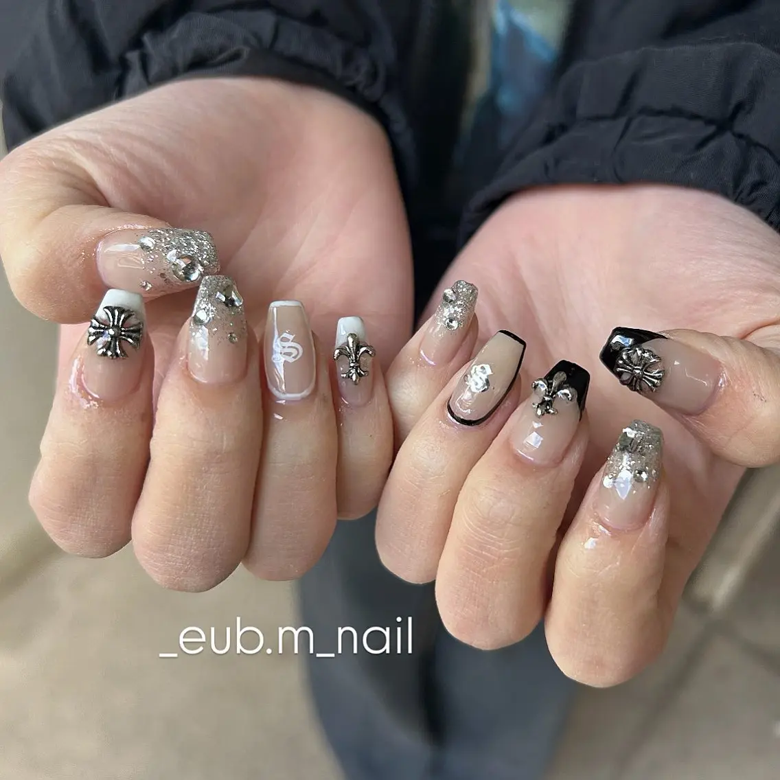 ネイル ハンドネイル 深夜ネイルサロン eub.m_nailのネイルデザイン