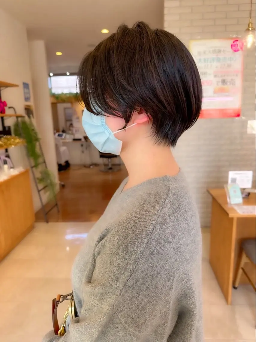 ショート 上田 皇明のヘアスタイル