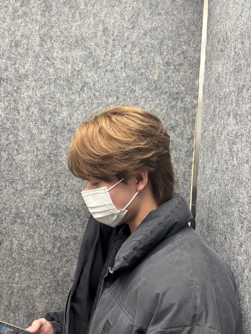 カラー ヘアアレンジ メンズ Emuest 北谷 瑠仁のヘアスタイル