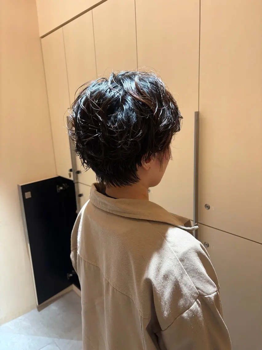 ショート カット パーマ トリートメント ショートカット 🦎Raitoのヘアスタイル