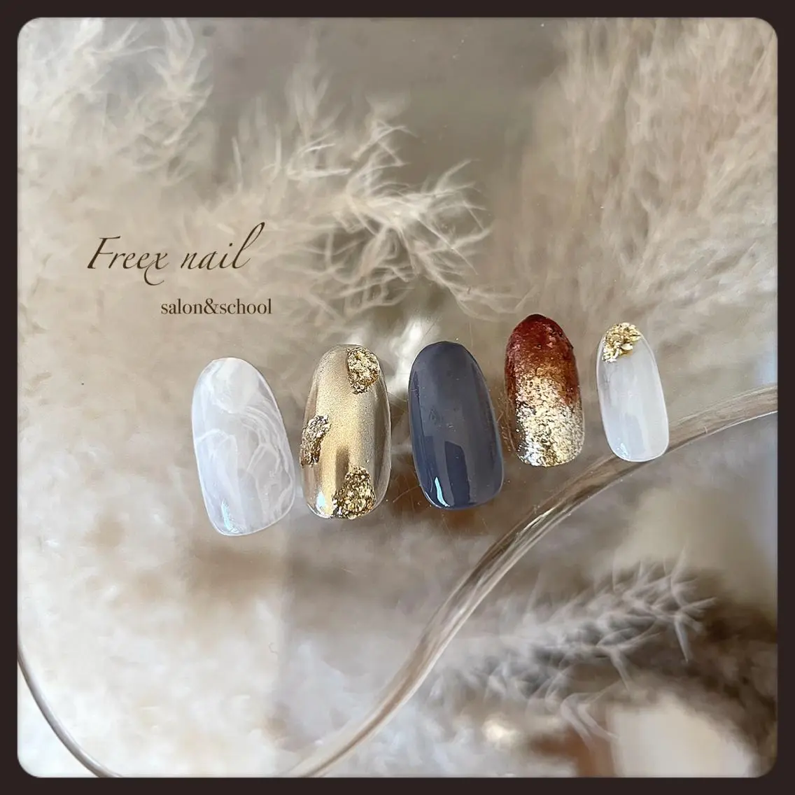 ネイル ハンドネイル ハンドケア freex nail /ニュアンス/個性派のネイルデザイン