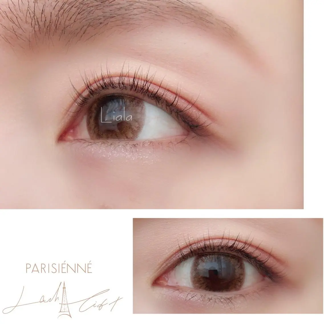 マツエク・マツパ パリジェンヌラッシュリフト まつげパーマ マツパ eyelash Lialaのマツエク・マツパデザイン