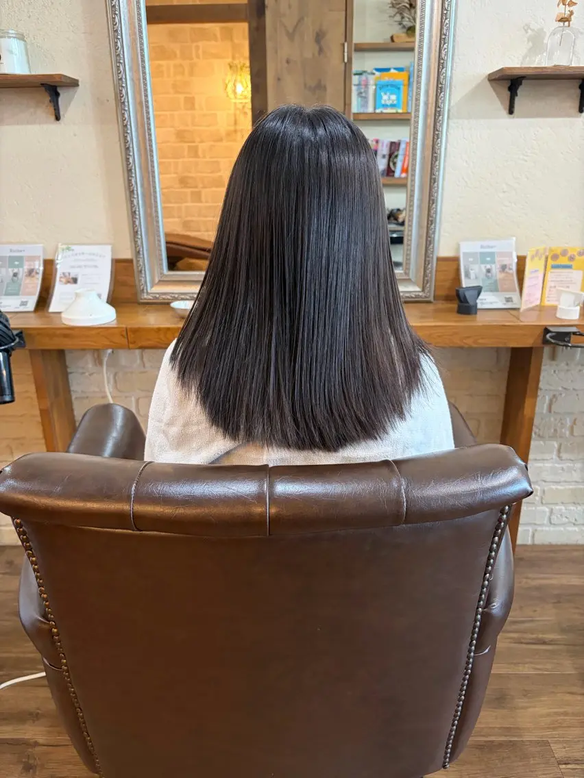 ロング 肥田 夕蘭のヘアスタイル