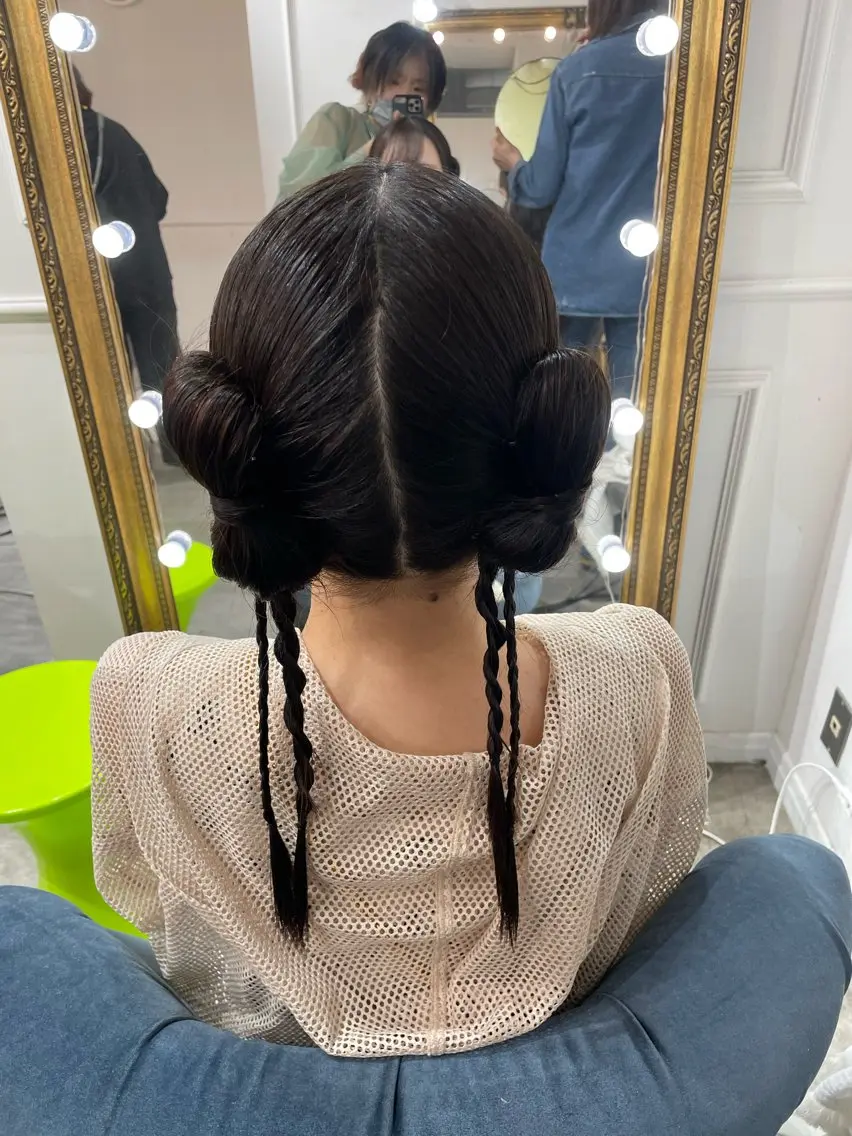 ロング 六本木セットサロン MAYUのヘアスタイル
