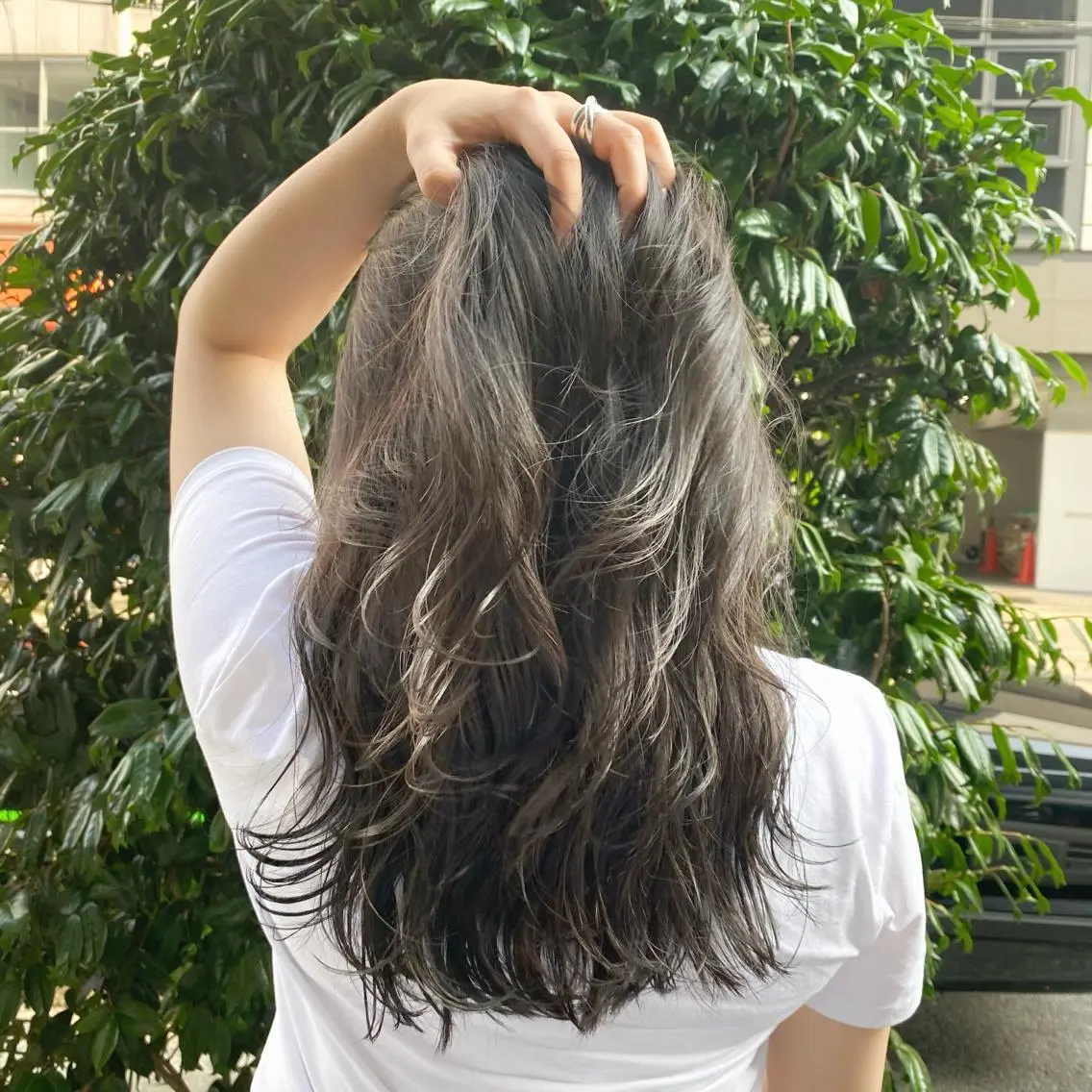セミロング カラー 美髪/透明感カラー reikoのヘアスタイル