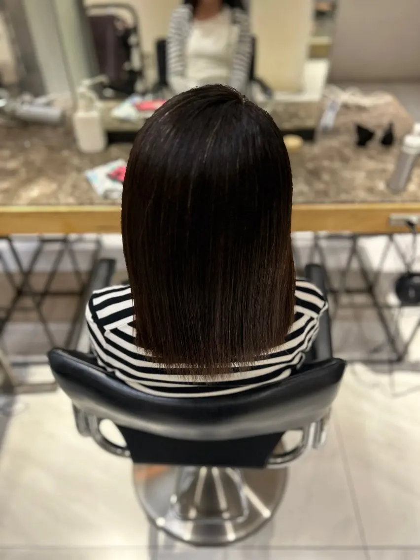 ミディアム カラー さ きのヘアスタイル
