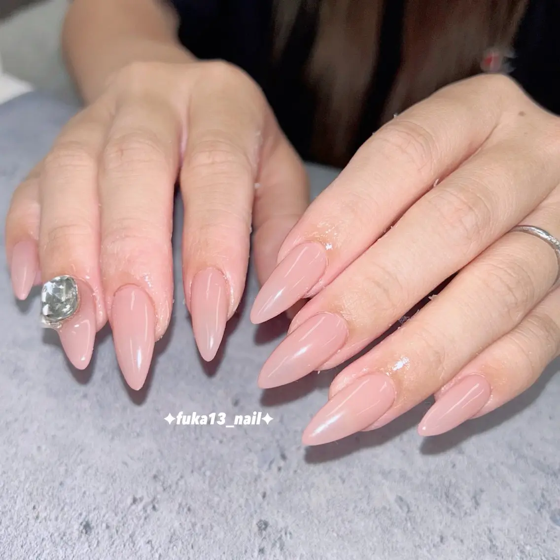 ネイル 韓国ネイル オフィスネイル ワンカラーネイル スカルプネイル ショートネイル ハンドネイル Nail♡Fuka. /6月予約受付中のネイルデザイン