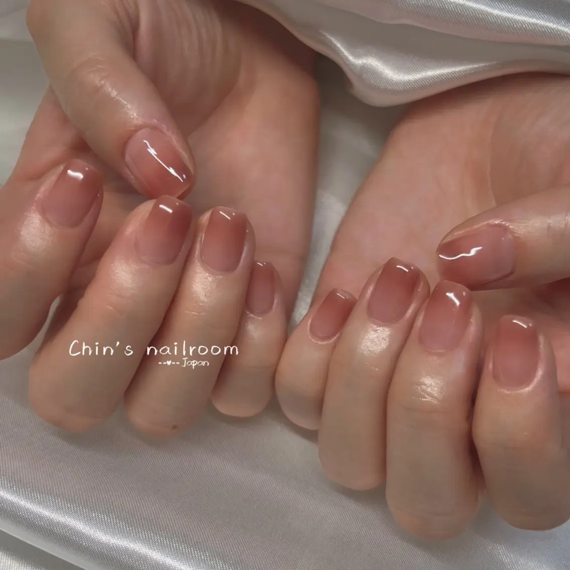 ネイル 韓国ネイル ワンホンネイル Kawaii ChibaNailのネイルデザイン