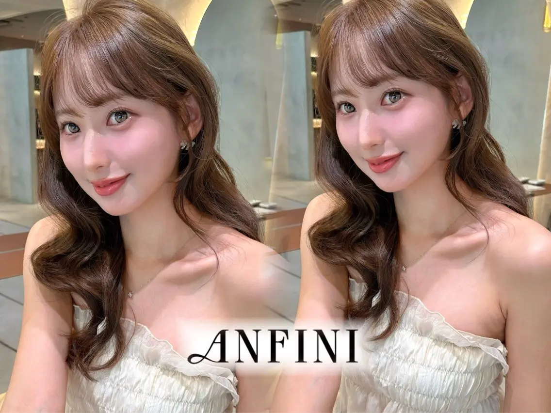 ロング カット ヘアカラー トリートメント 仙台Ｉ韓国レイヤー Ｉ髪質改善Ｉ伊藤拓海のヘアスタイル
