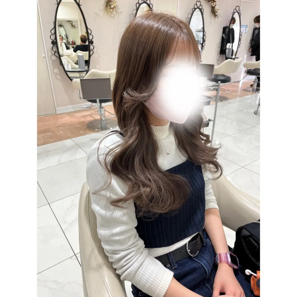 ロング ヘアアレンジ 韓国ヘア 🎀中川綾乃🎀のヘアスタイル