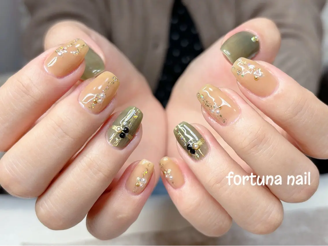 ネイル Nail •Head スパFortunaのネイルデザイン