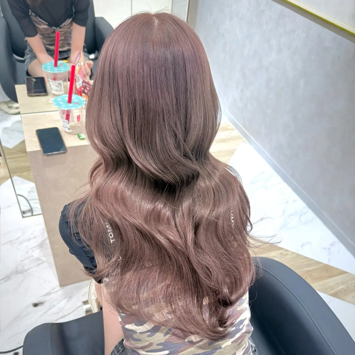 ミディアム カラー ヘアカラー トリートメント EIGHT／ natsukiのヘアスタイル