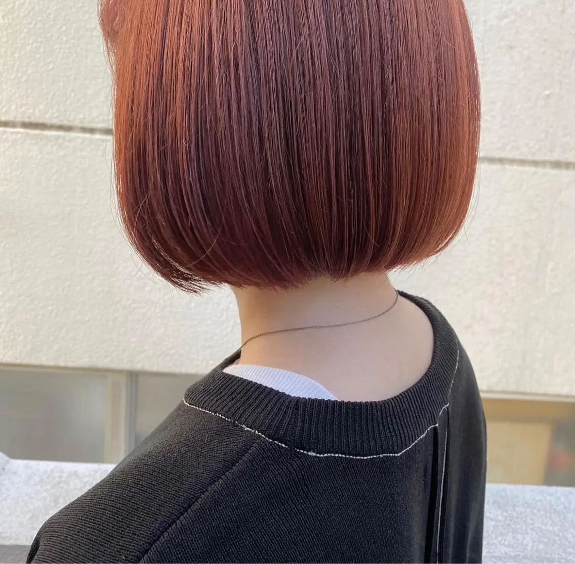 カラー オレンジ 中村 彩夏のヘアスタイル