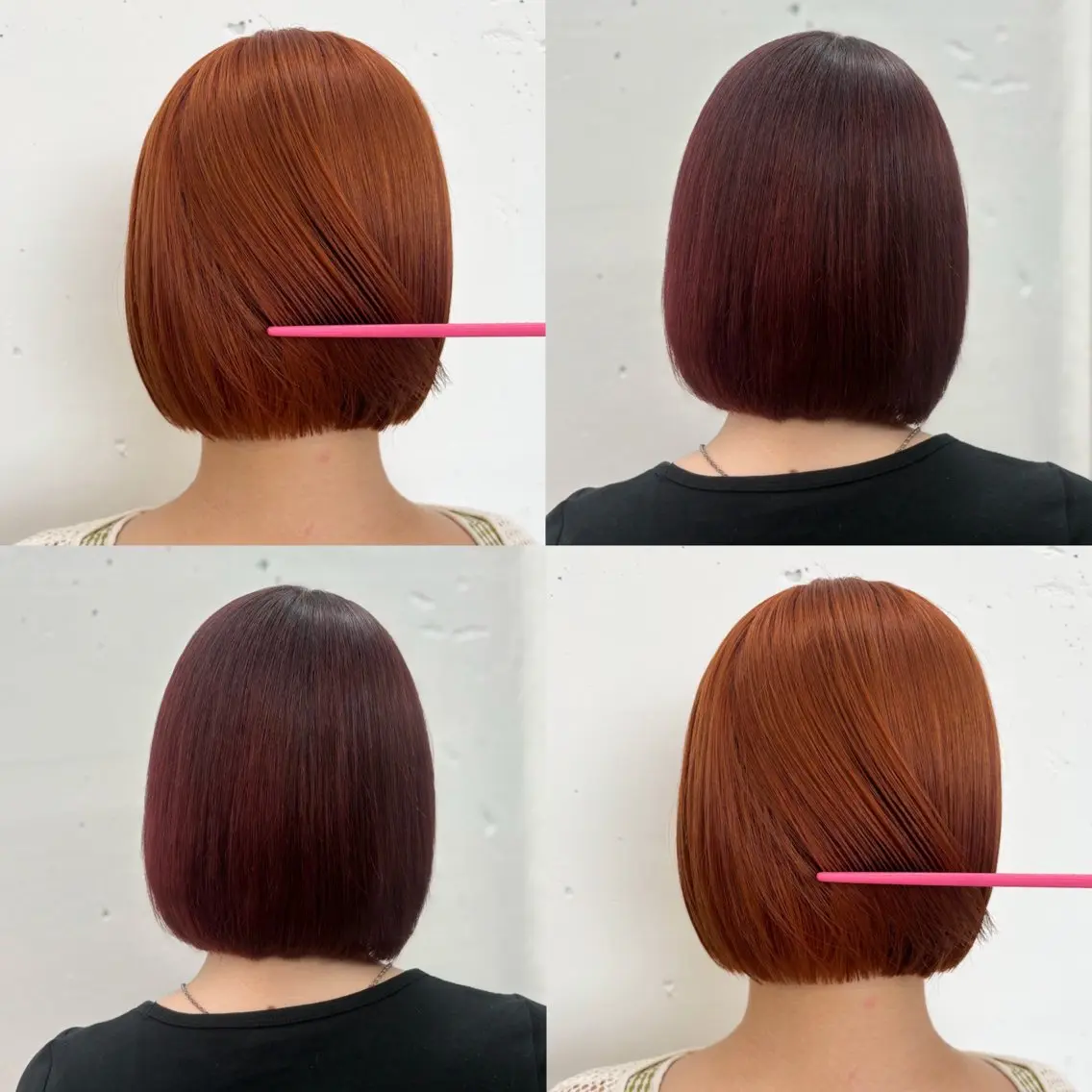 カラー 野内 柚那のヘアスタイル