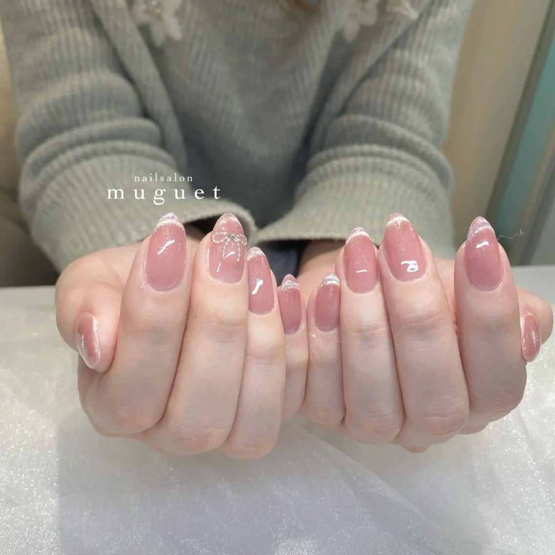 ネイル muguet🎀 chika🫧のネイルデザイン