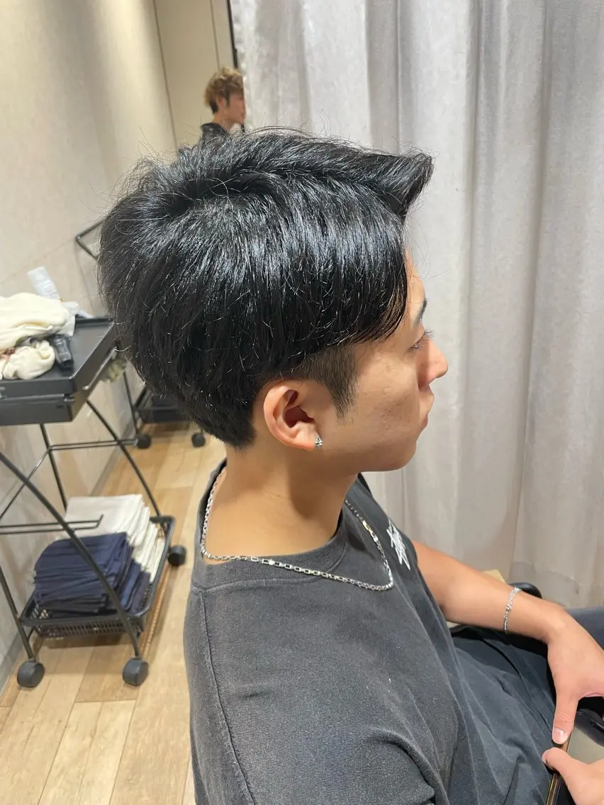 ショート メンズ メンズ就活ヘア 学生(メンズ向け) 学生 馬場 寛之のヘアスタイル