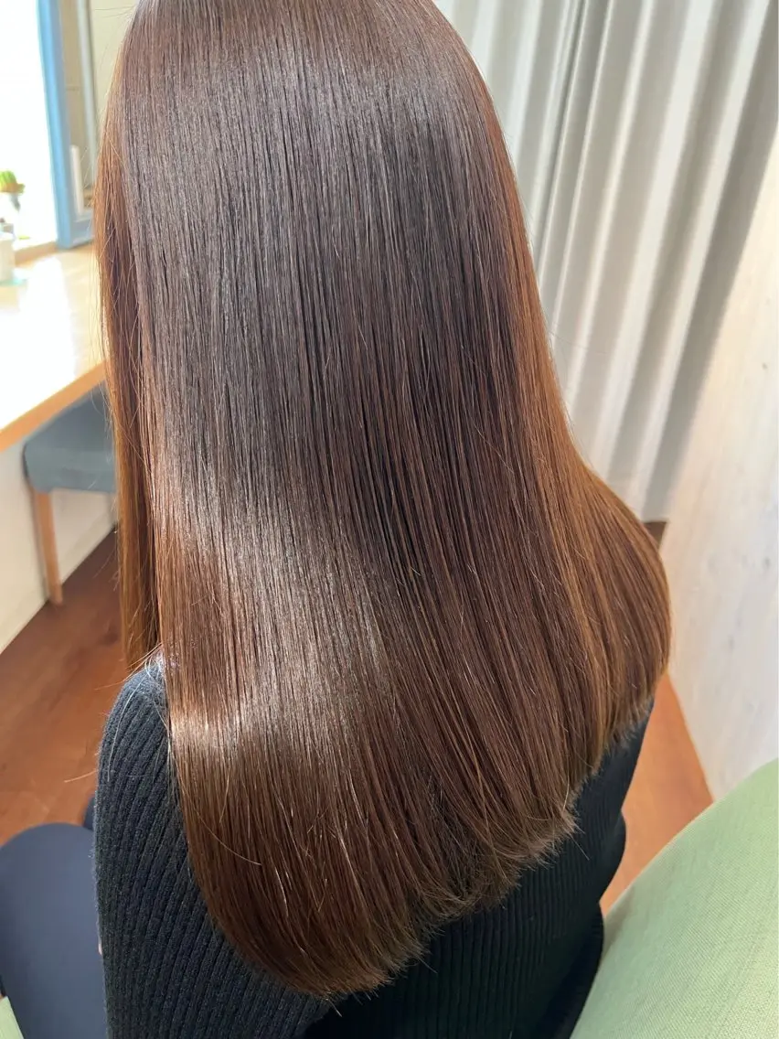 ロング 髪質改善美容師 ユウトのヘアスタイル