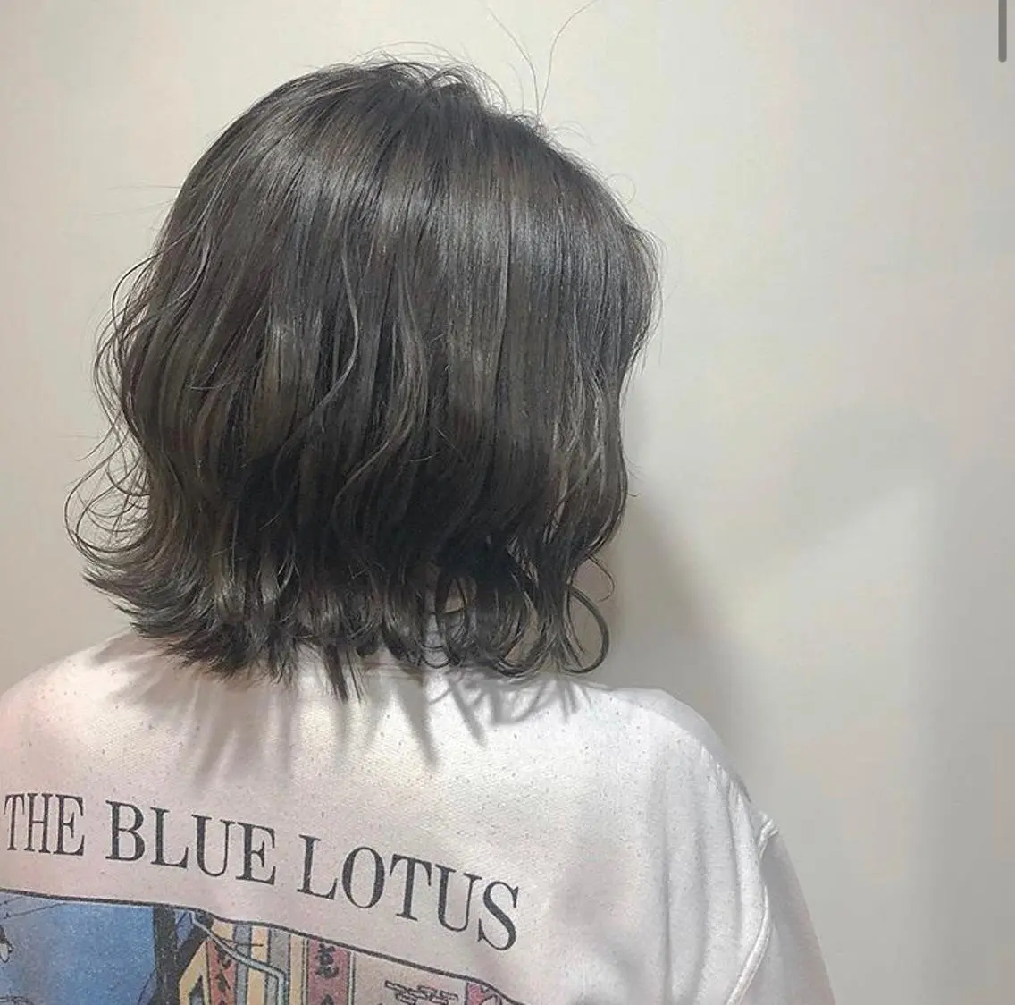 ミディアム カラー ダブルカラー グレージュ 髪質改善サロン 梅田/ヨナミネのヘアスタイル