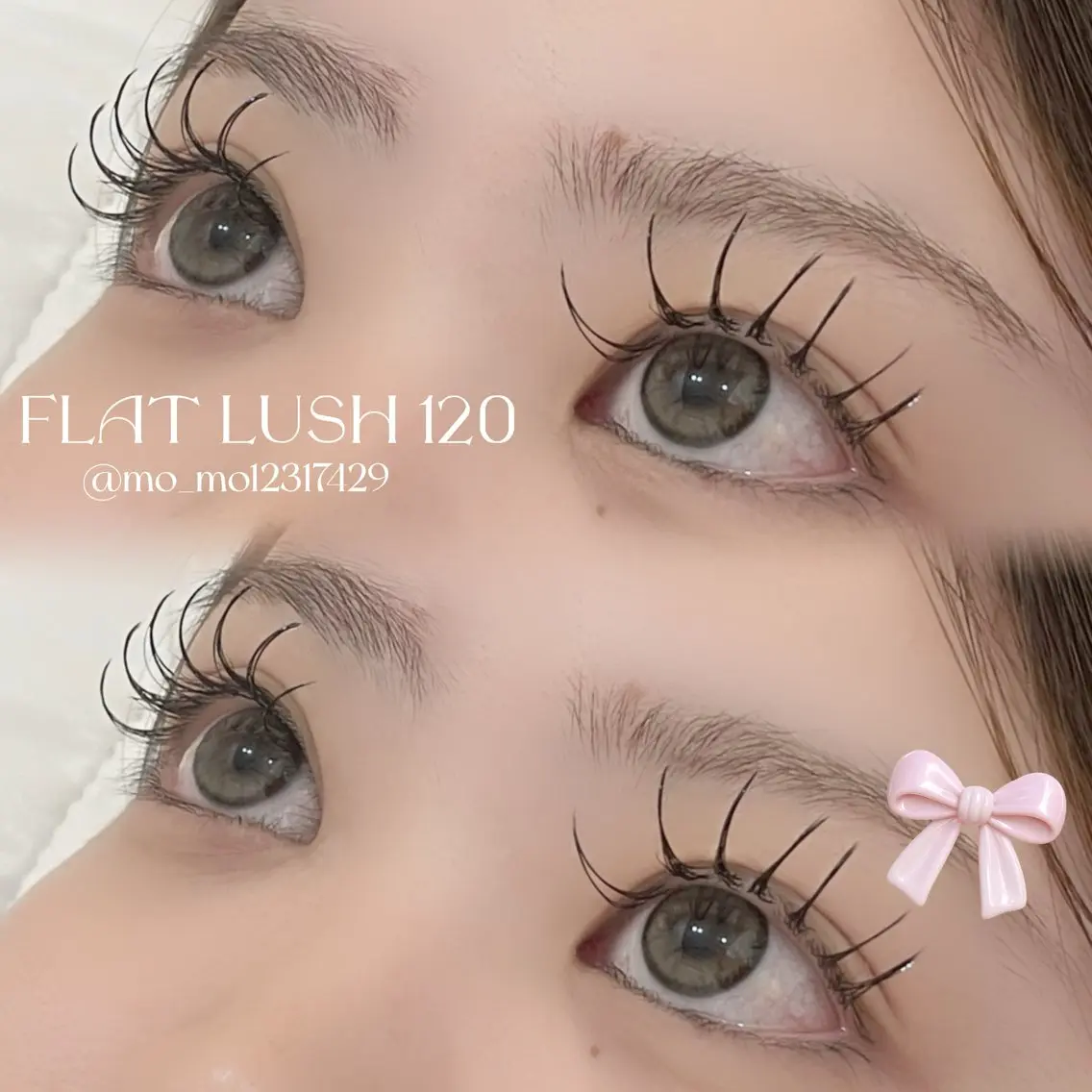 マツエク・マツパ マツエク luosiluqe Naha Momoのマツエク・マツパデザイン