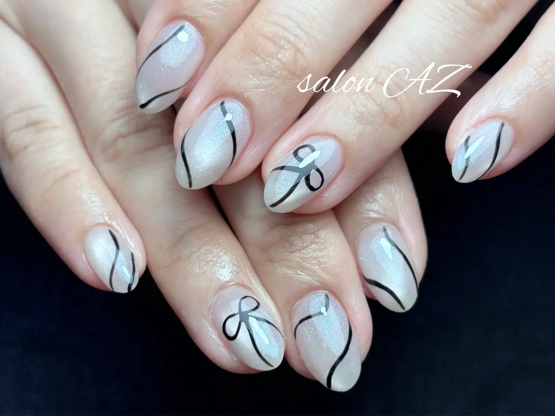 ネイル オフィスネイル ハンドネイル salon AZのネイルデザイン