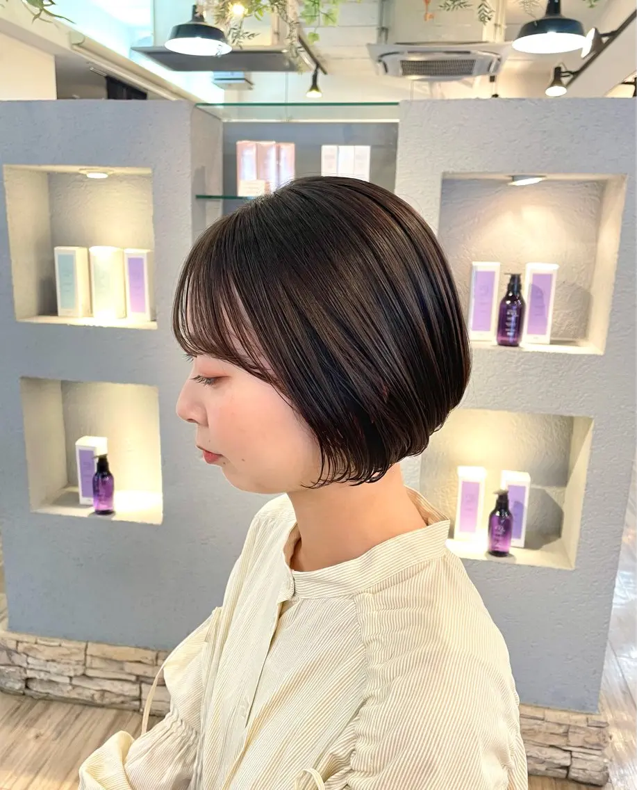 ショート VISAGE ba.sk 金子詩帆のヘアスタイル