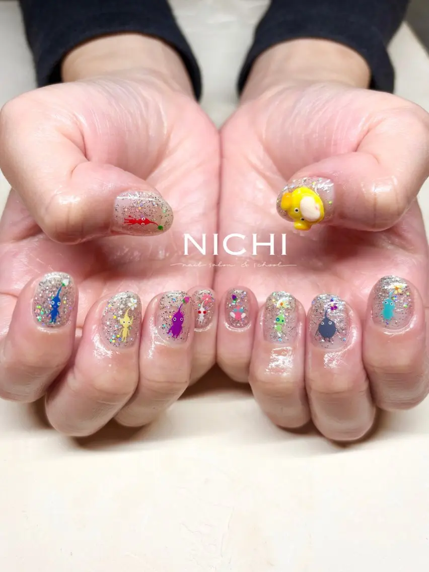 ネイル ハンドネイル NICHI 田所梨英のネイルデザイン
