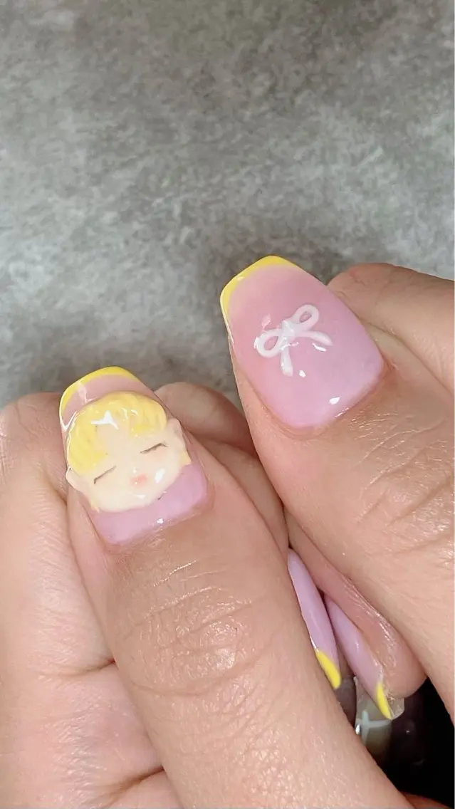 ネイル ハンドネイル ハンドケア shino🌟 痛ネイルのネイルデザイン