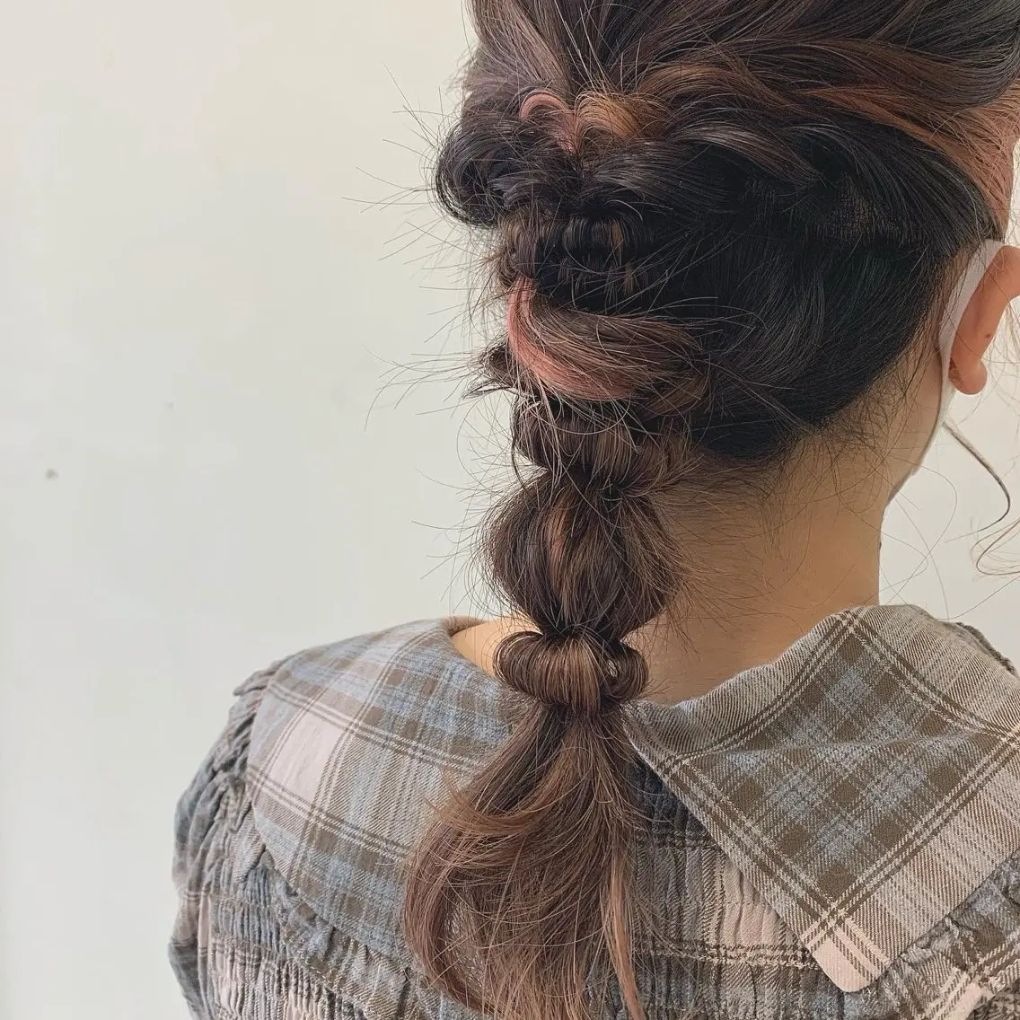 セミロング ヘアセット 保谷 菜々美のヘアスタイル