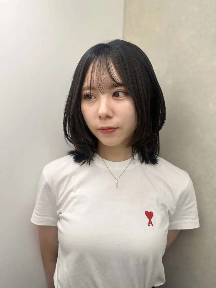 ロング 韓国ヘアメンズ・レデ ィース特化ミクのヘアスタイル