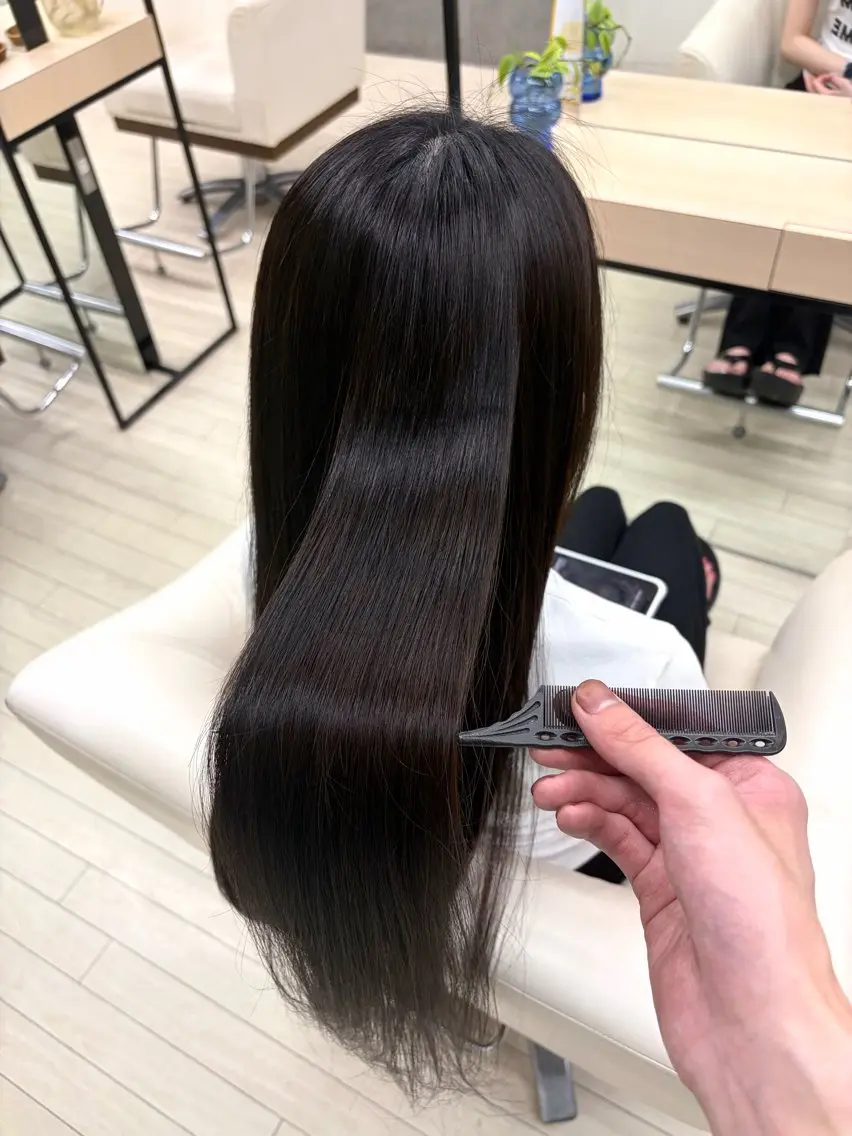 ロング カラー 森下 舜介のヘアスタイル