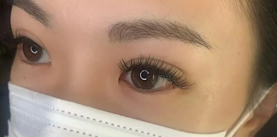 マツエク・マツパ フラットラッシュ yuuka REBEST心斎橋のマツエク・マツパデザイン