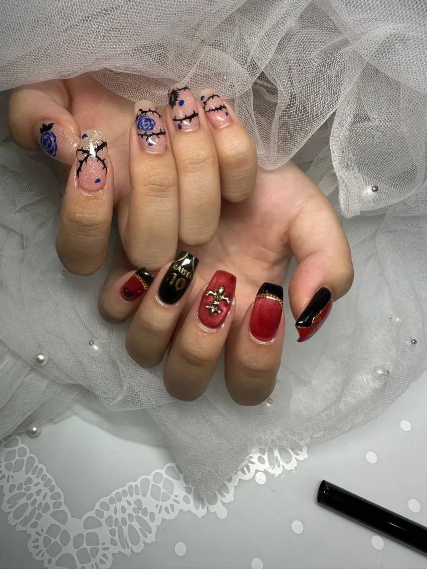 ネイル アートネイル ハンドネイル Queen nailのネイルデザイン