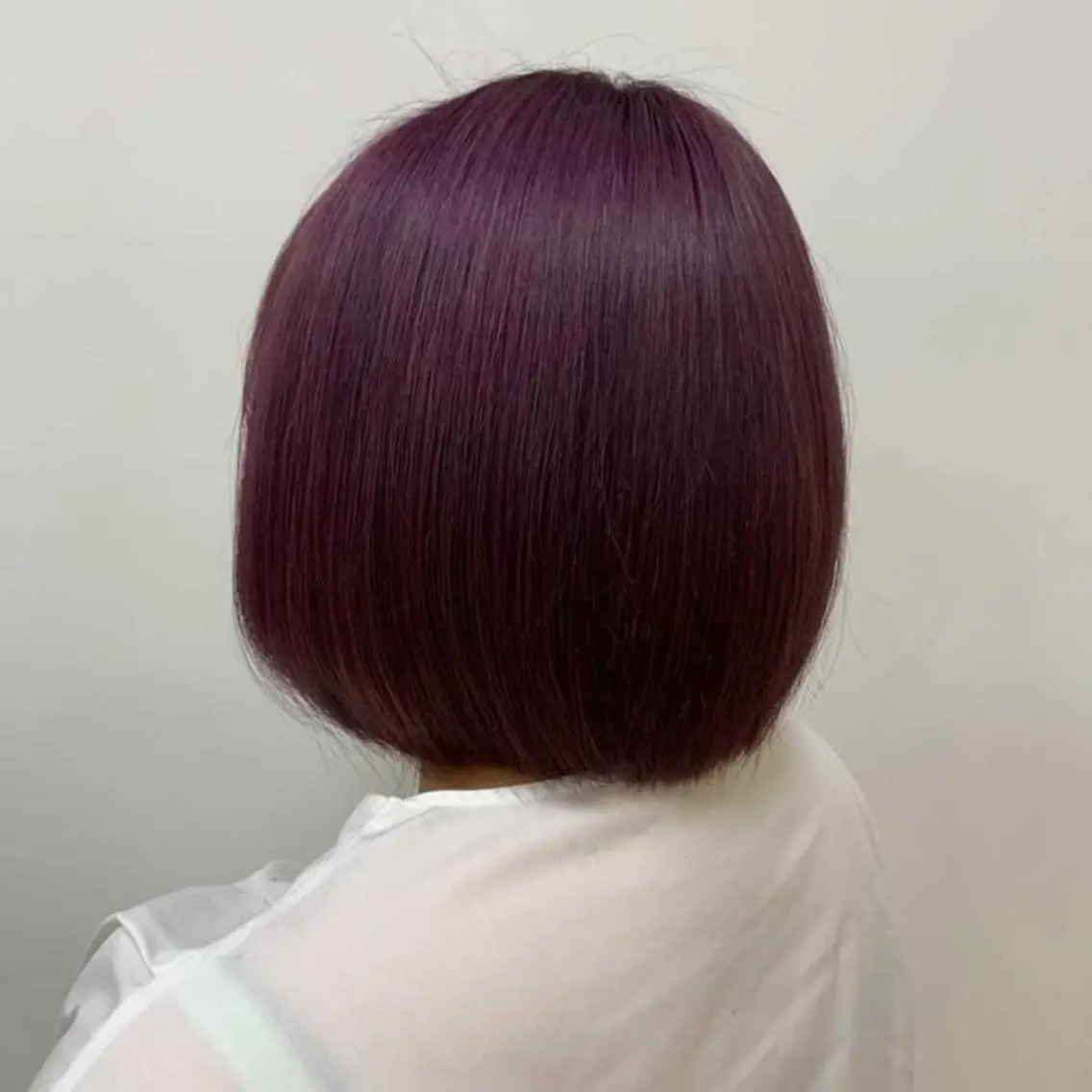 ミディアム ボブ 南 妃那のヘアスタイル
