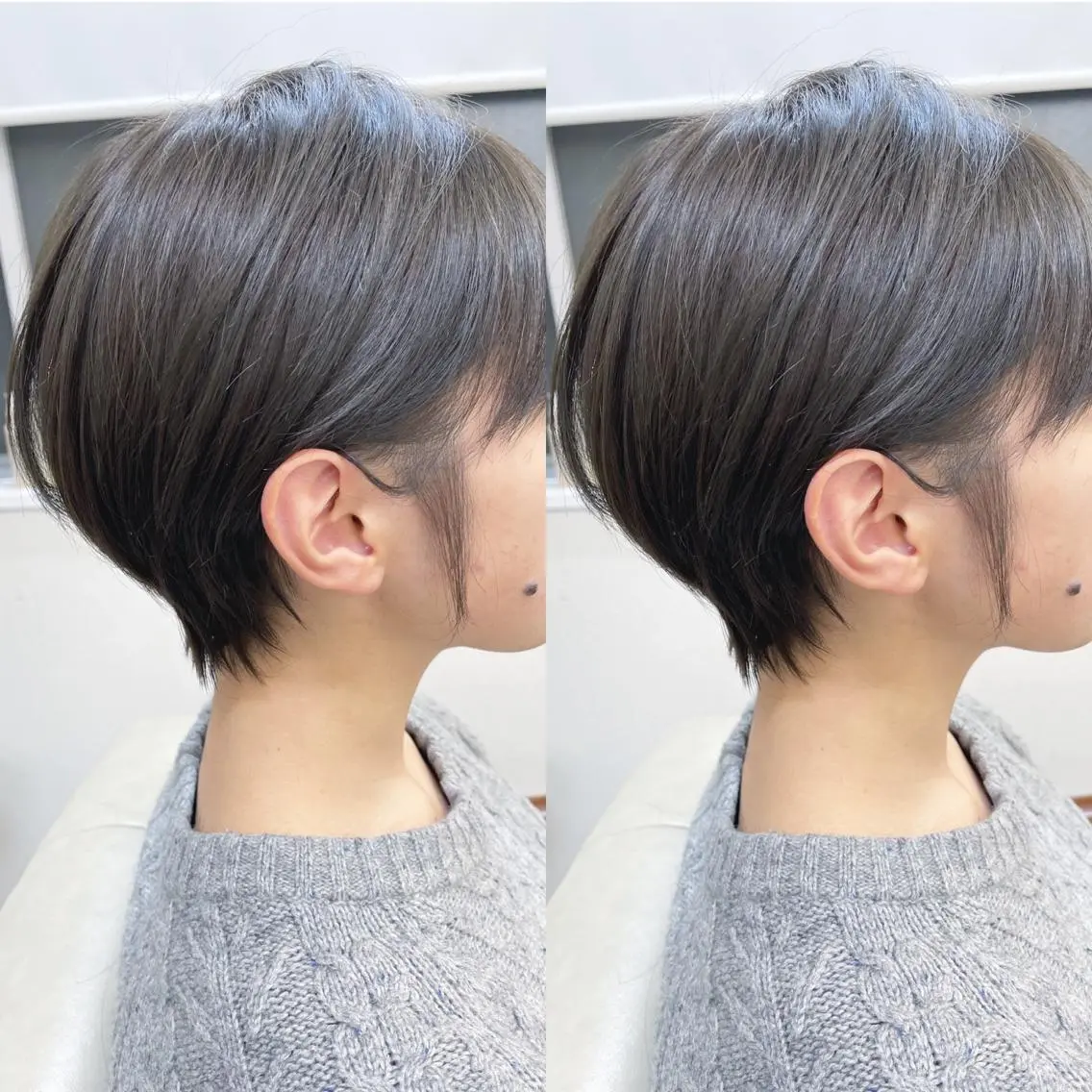 ショート ショートボブ ボブ ショートヘア カット H (エイチ) 烏丸御池店のヘアスタイル