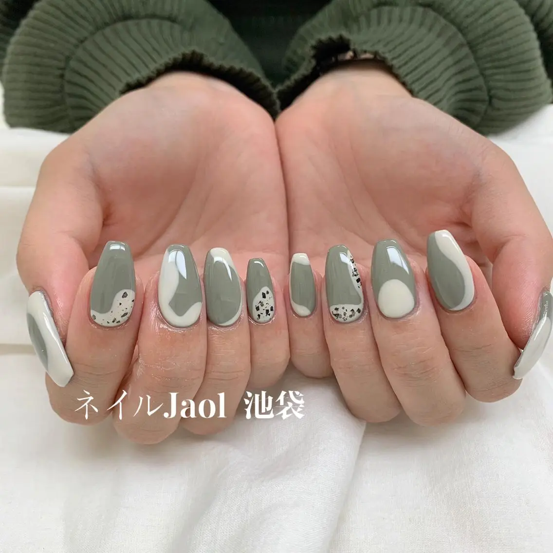 ミディアム ネイルJaol 池袋のネイルデザイン