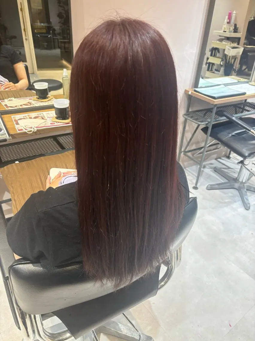 カラー 田口 彩葉のヘアスタイル