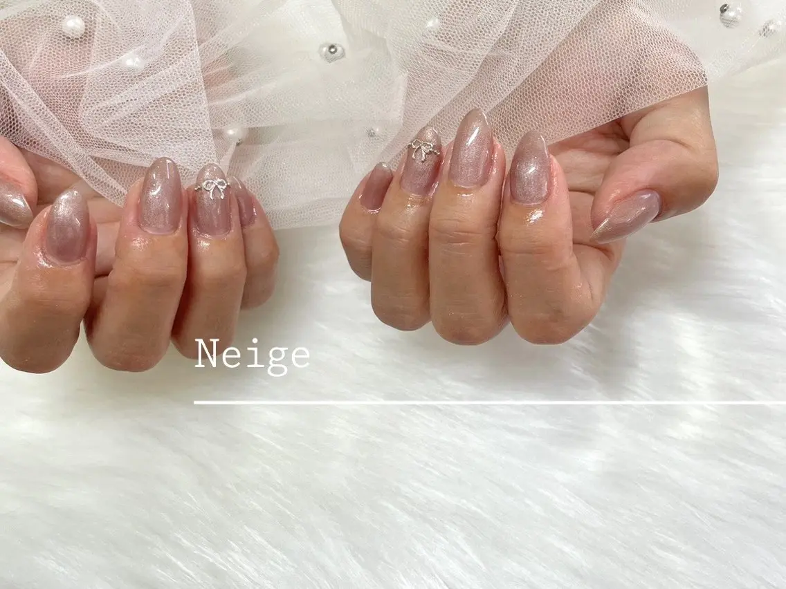 ネイル ハンドネイル Neige‪𓂃ai ＊梅津 / 松尾のネイルデザイン