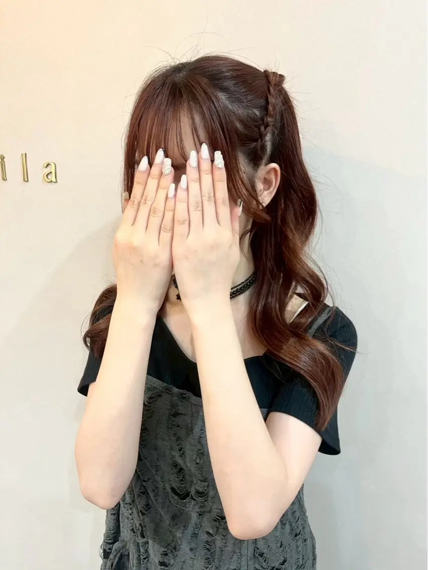 ヘアアレンジ ヘアセット Mila Chisaのヘアスタイル